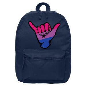 Bisexual Shaka Hand Bi Pride Flag Bisexual Pride Day 16 in Basic Backpack