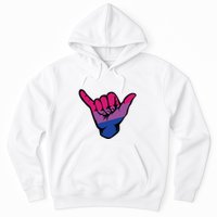 Bisexual Shaka Hand Bi Pride Flag Bisexual Pride Day Hoodie