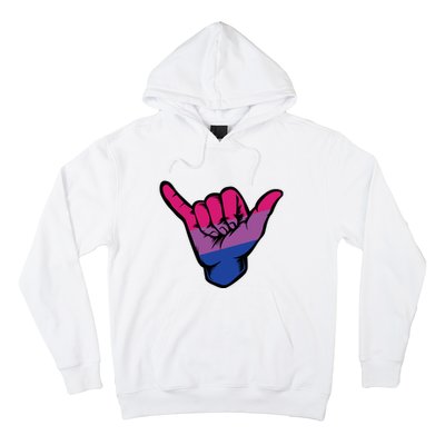 Bisexual Shaka Hand Bi Pride Flag Bisexual Pride Day Hoodie