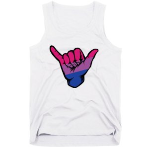 Bisexual Shaka Hand Bi Pride Flag Bisexual Pride Day Tank Top