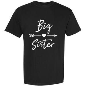 Big Sister Heart Arrow Love Garment-Dyed Heavyweight T-Shirt