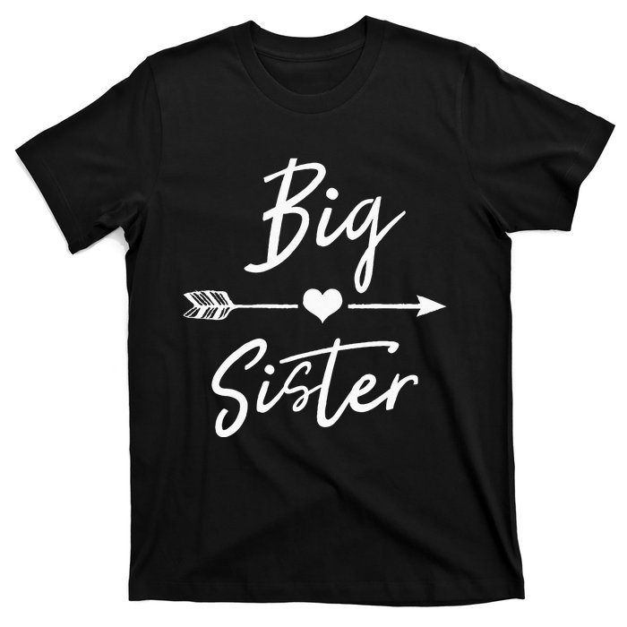 Big Sister Heart Arrow Love T-Shirt