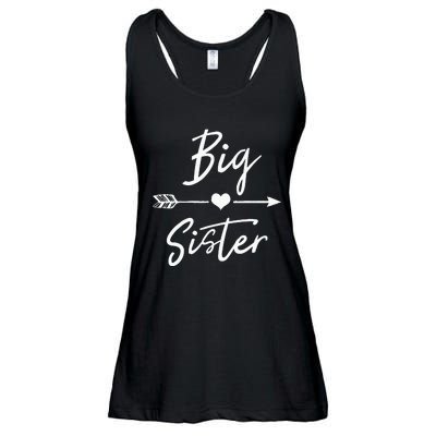 Big Sister Heart Arrow Love Ladies Essential Flowy Tank