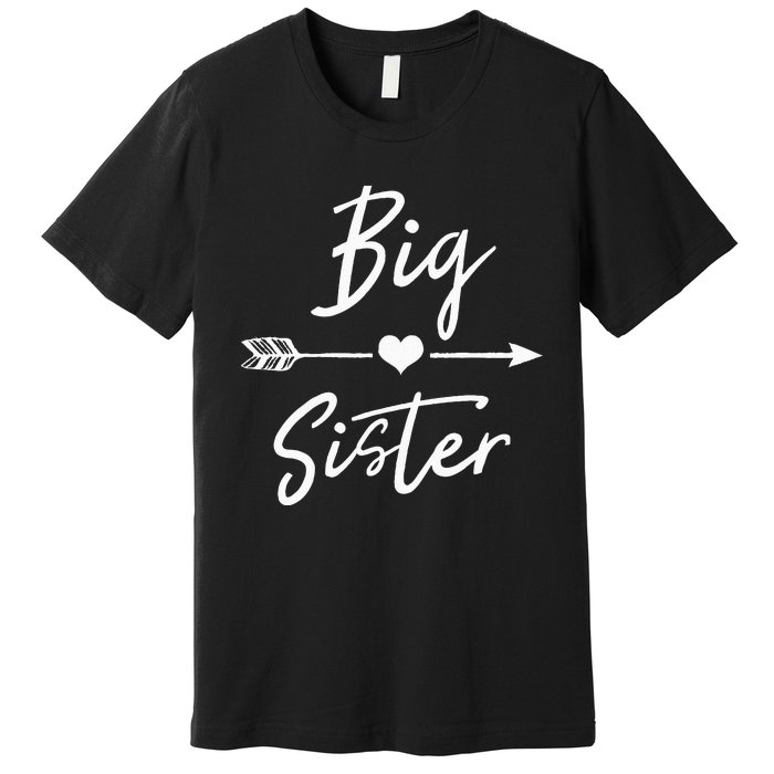 Big Sister Heart Arrow Love Premium T-Shirt