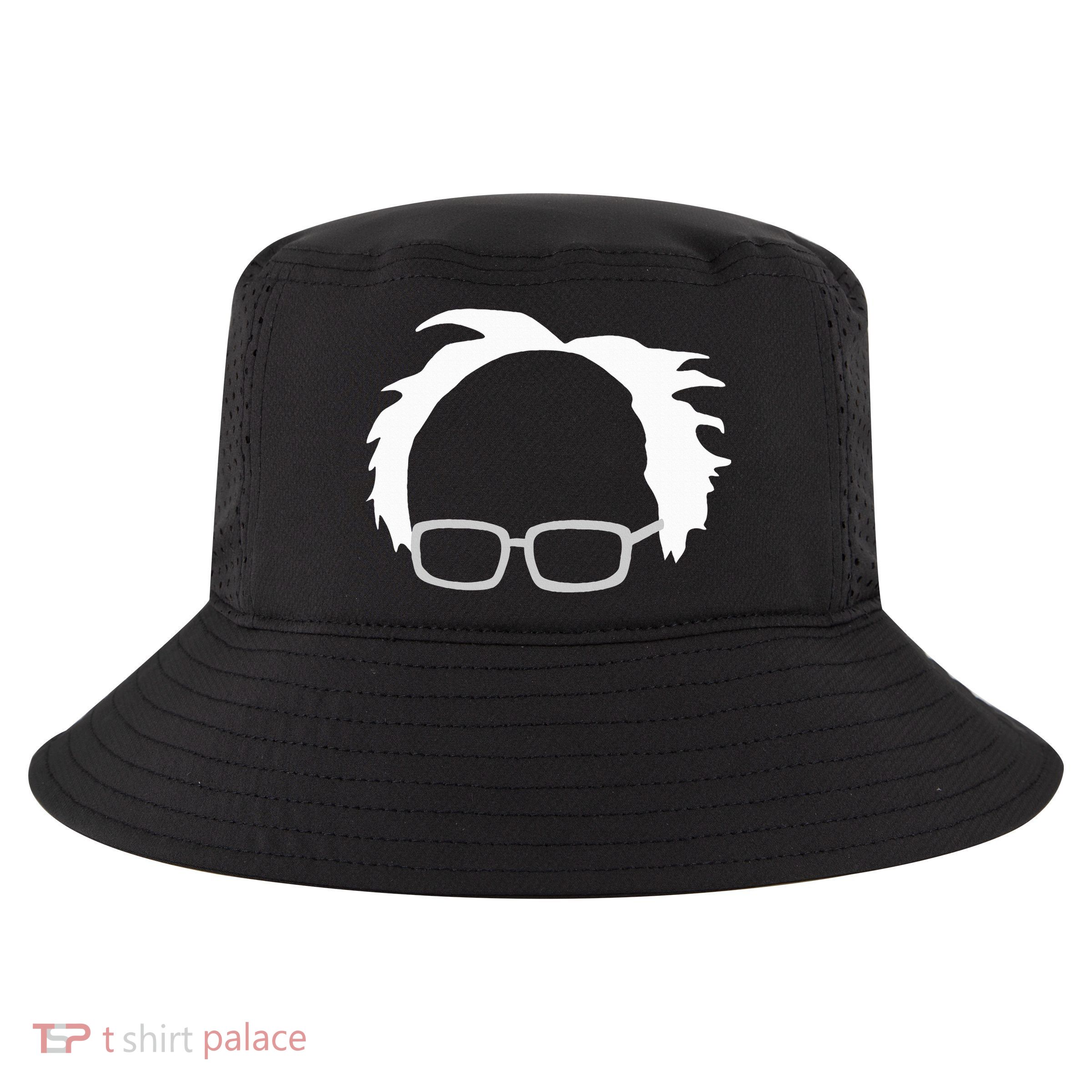 Bernie Sanders Hair And Glasses Bernie 2024 Cool Comfort Performance Bucket Hat