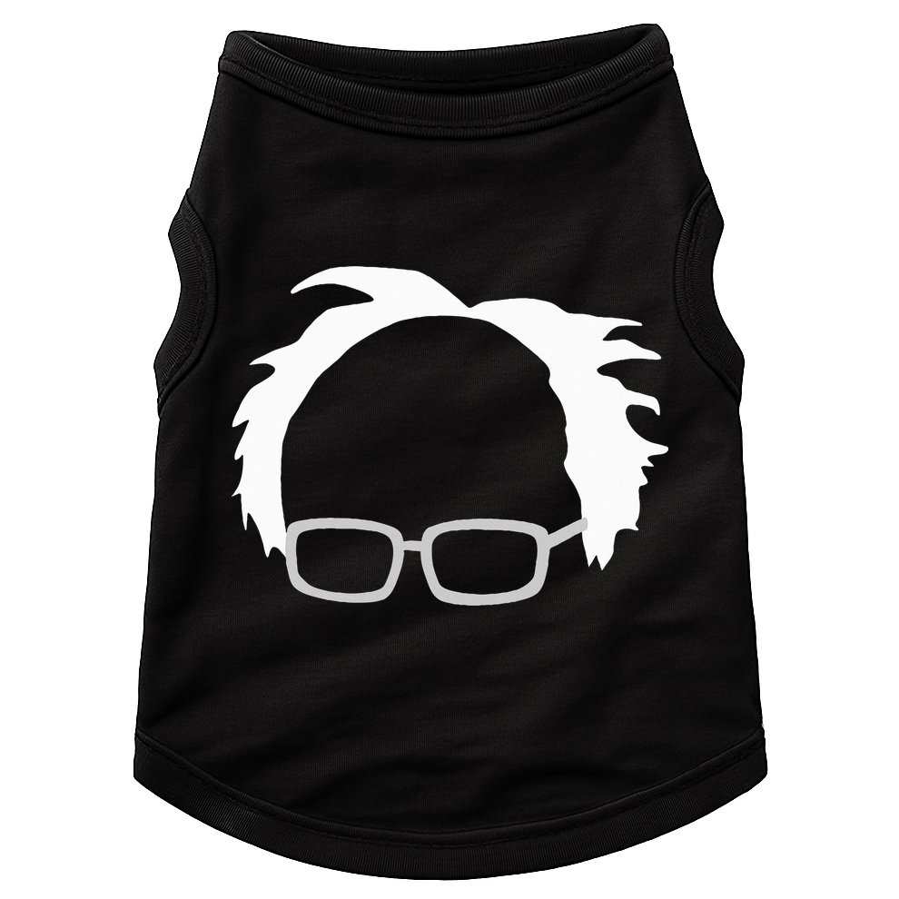 Bernie Sanders Hair And Glasses Bernie 2024 Doggie Tank