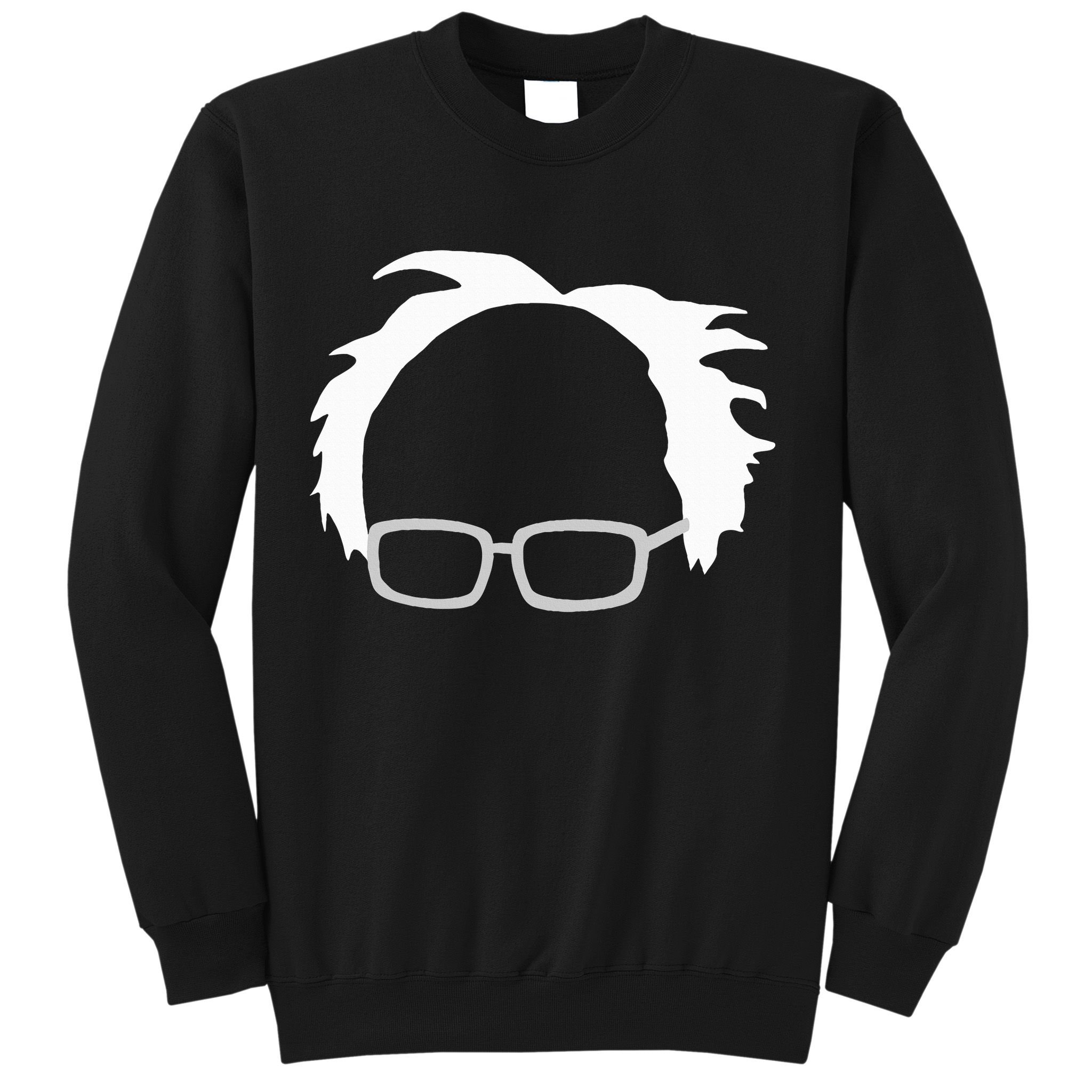 Bernie Sanders Hair And Glasses Bernie 2024 Sweatshirt