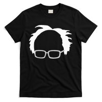 Bernie Sanders Hair And Glasses Bernie 2024 T-Shirt