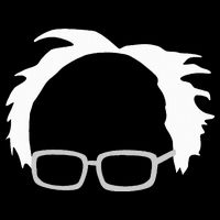 Bernie Sanders Hair And Glasses Bernie 2024 T-Shirt