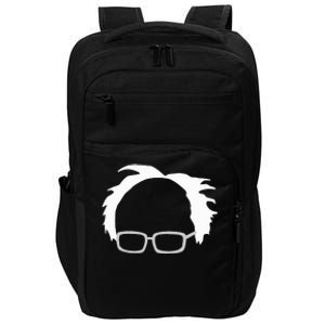 Bernie Sanders Hair And Glasses Bernie 2024 Impact Tech Backpack