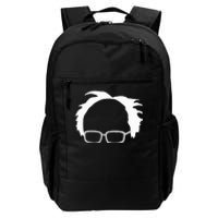 Bernie Sanders Hair And Glasses Bernie 2024 Daily Commute Backpack