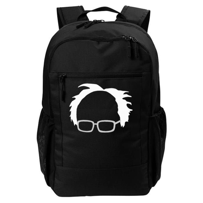 Bernie Sanders Hair And Glasses Bernie 2024 Daily Commute Backpack