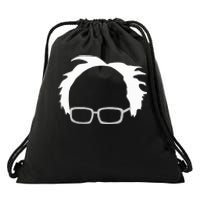 Bernie Sanders Hair And Glasses Bernie 2024 Drawstring Bag