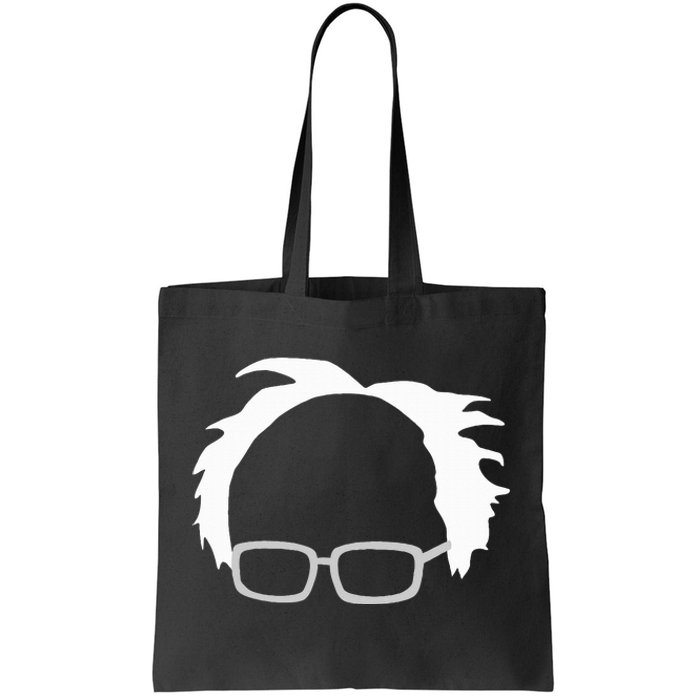 Bernie Sanders Hair And Glasses Bernie 2024 Tote Bag