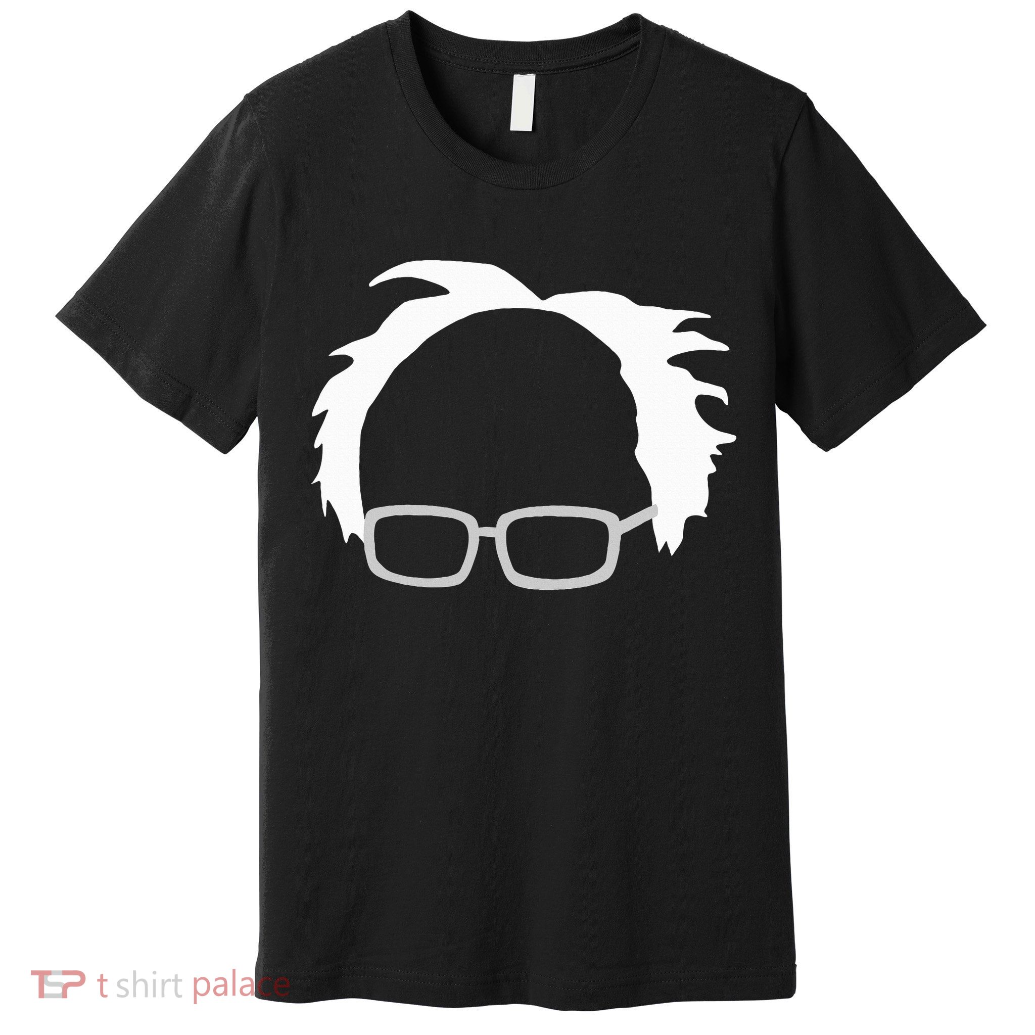 Bernie Sanders Hair And Glasses Bernie 2024 Premium T-Shirt