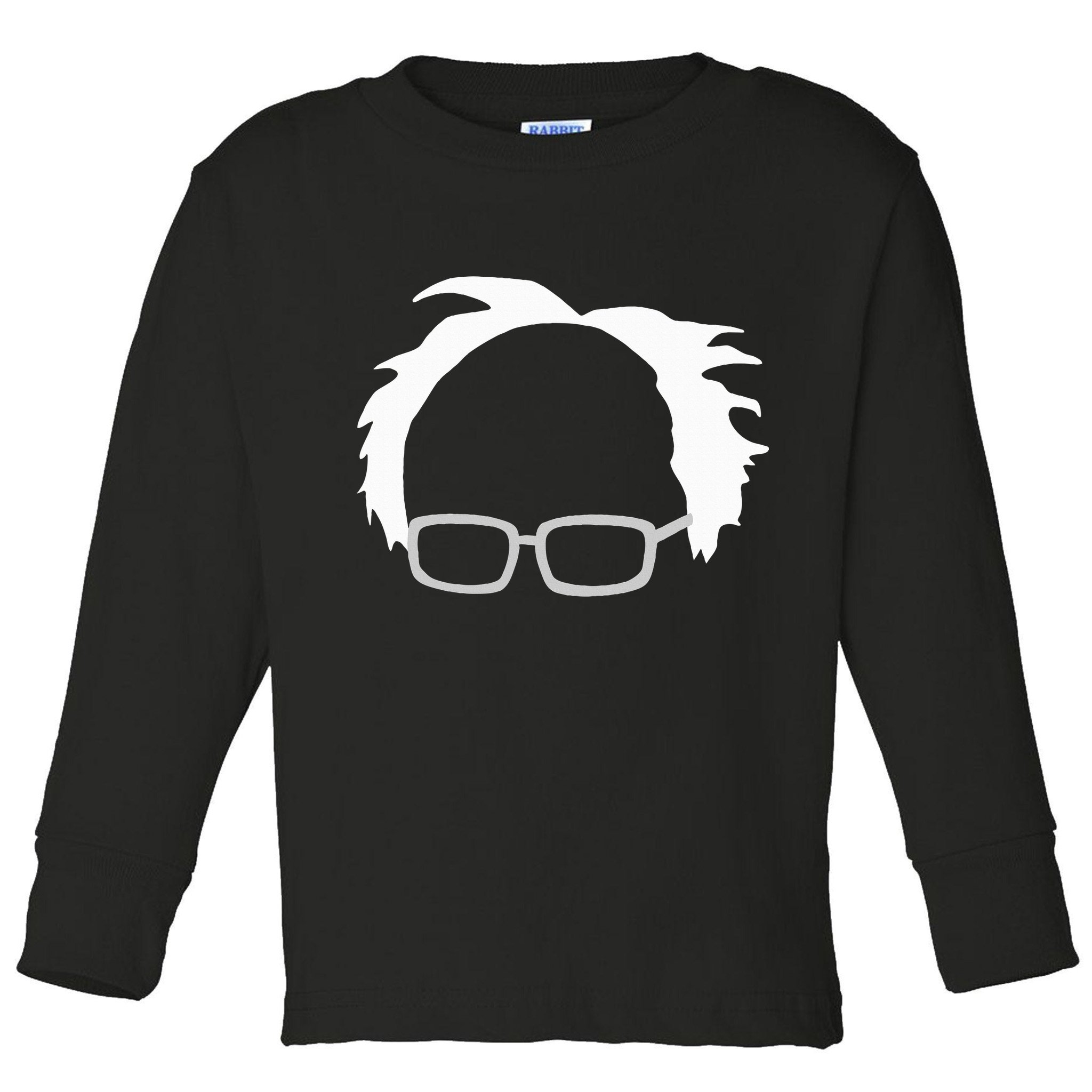 Bernie Sanders Hair And Glasses Bernie 2024 Toddler Long Sleeve Shirt