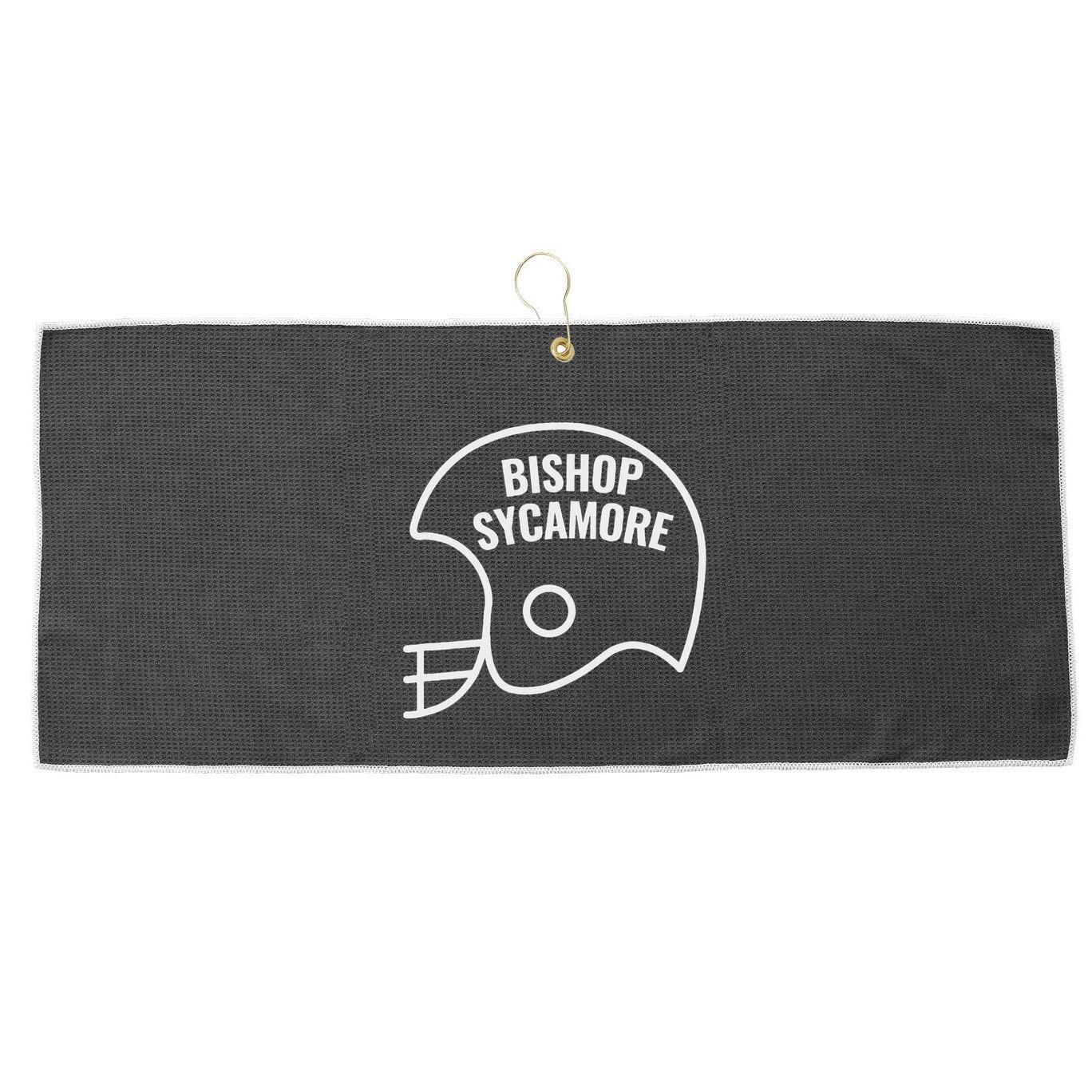 Bishop Sycamore High School Large Microfiber Waffle Golf Towel