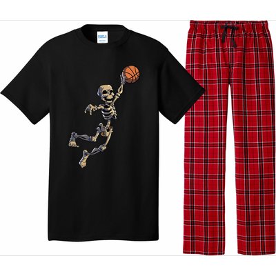 Basketball Skeleton Halloween Basketball Pajama Set