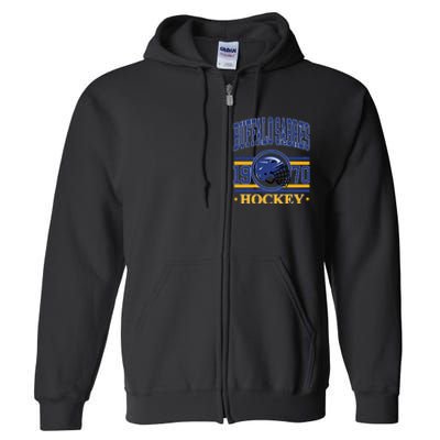 Buffalo Sabres Hockey Team Supporter Full Zip Hoodie