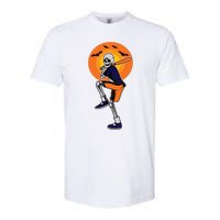 Baseball Skeleton Halloween Boy Baseball Halloween Softstyle CVC T-Shirt