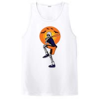 Baseball Skeleton Halloween Boy Baseball Halloween PosiCharge Competitor Tank