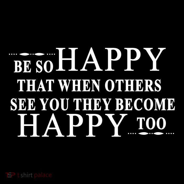 BE SO HAPPY THAT WHEN OTHERS SEE YOU THEY BECOME HAPPY TOO POSITIVE MESSAGE Sustainable Knit Beanie