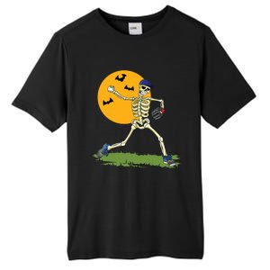 Baseball Skeleton Halloween Boy Baseball Halloween Tall Fusion ChromaSoft Performance T-Shirt