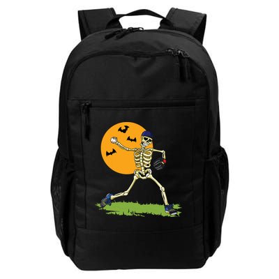 Baseball Skeleton Halloween Boy Baseball Halloween Backpack