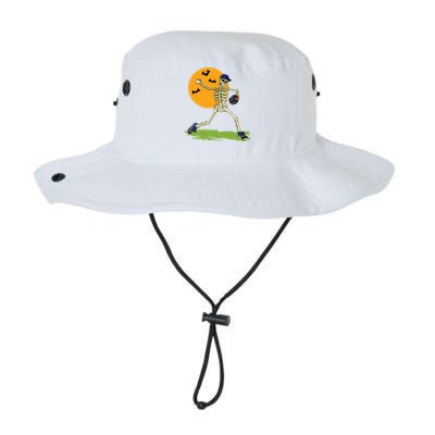 Baseball Skeleton Halloween Boy Baseball Halloween Bucket Hat