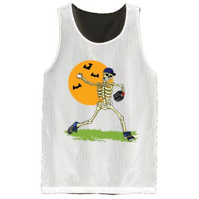 Baseball Skeleton Halloween Boy Baseball Halloween Mesh Reversible Basketball Jersey Tank