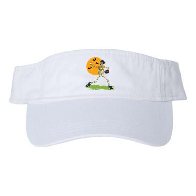 Baseball Skeleton Halloween Boy Baseball Halloween Visor