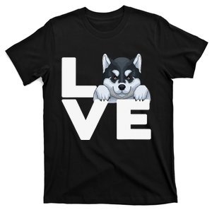 Best Siberian Husky For Huskies Dog Owner Lover T-Shirt