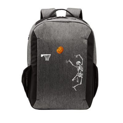 Basketball Skeleton Halloween Skeleton Pumpkin Vector Backpack