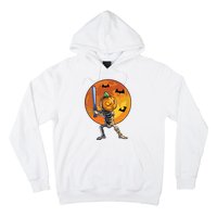 Baseball Skeleton Halloween Boy Baseball Halloween Hoodie