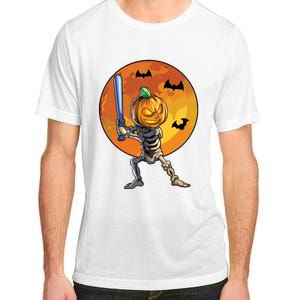 Baseball Skeleton Halloween Boy Baseball Halloween Adult ChromaSoft Performance T-Shirt