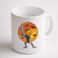 Baseball Skeleton Halloween Boy Baseball Halloween Coffee Mug