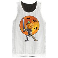 Baseball Skeleton Halloween Boy Baseball Halloween Mesh Reversible Basketball Jersey Tank