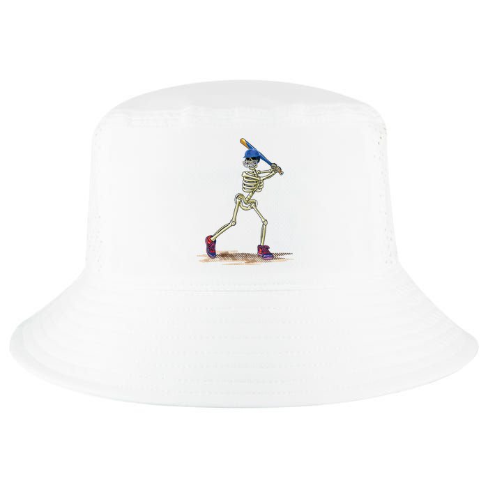 Baseball Skeleton Halloweenchalloween Cool Comfort Performance Bucket Hat