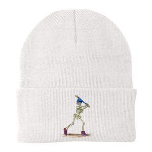 Baseball Skeleton Halloweenchalloween Knit Cap Winter Beanie