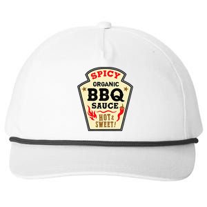 Bbq Sauce Hot Spicy Grill Barbeque Halloween Costume Snapback Five-Panel Rope Hat