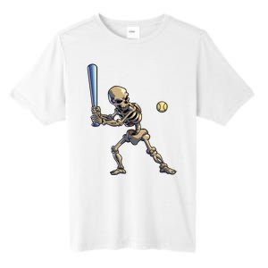 Baseball Skeleton Halloween Boy Baseball Halloween Tall Fusion ChromaSoft Performance T-Shirt