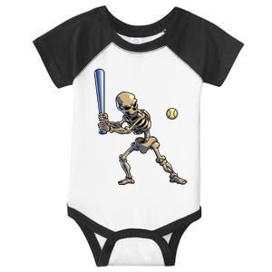 Baseball Skeleton Halloween Boy Baseball Halloween Infant Baby Jersey Bodysuit