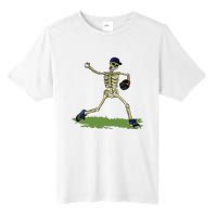 Baseball Skeleton Halloween Boy Baseball Halloween Tall Fusion ChromaSoft Performance T-Shirt