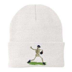 Baseball Skeleton Halloween Boy Baseball Halloween Knit Cap Winter Beanie