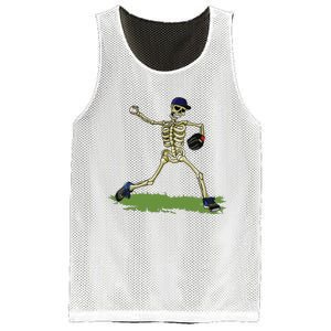 Baseball Skeleton Halloween Boy Baseball Halloween Mesh Reversible Basketball Jersey Tank