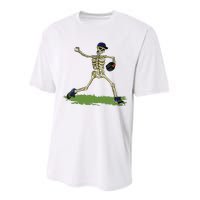 Baseball Skeleton Halloween Boy Baseball Halloween Performance Sprint T-Shirt