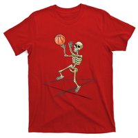 Basketball Skeleton Halloween Basketball Halloween T-Shirt