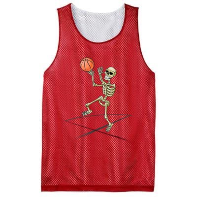 Basketball Skeleton Halloween Basketball Halloween Mesh Reversible Basketball Jersey Tank