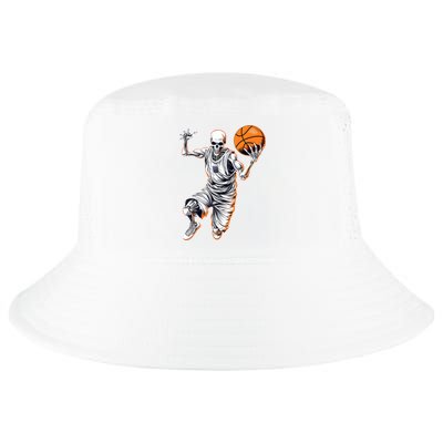 Basketball Skeleton Halloween ArtDunking Skeleton Cool Comfort Performance Bucket Hat