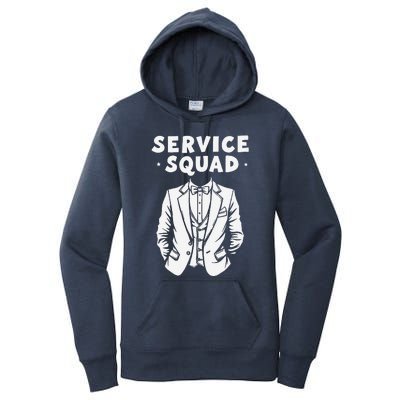 Butler Squad Household Estate Service Butler Women's Pullover Hoodie